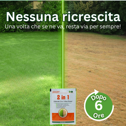 [Negozio Ufficiale]AEXZR® Erbicida 2-in-1 Max Power - Azione in 6 Ore – Niente Più Attese